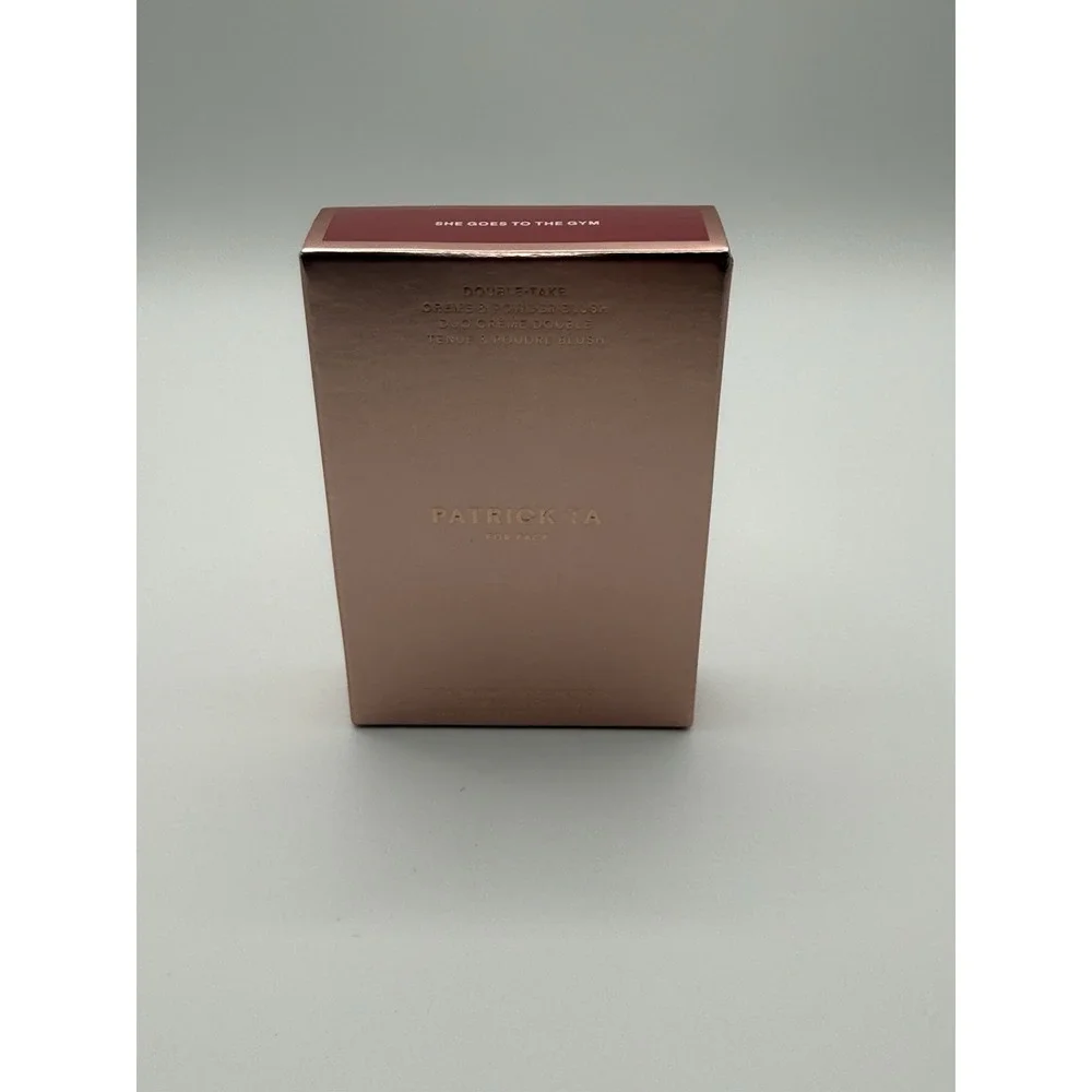 PATRICK TA Major Headlines Blush Duo She Goes to the Gym NIB Cool Mauve Rose